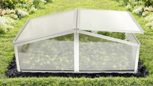 Vitavia Frühbeet Gaia XS inkl. 2 Dachfenstern 100 x 60 cm