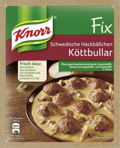 Knorr Fix Schwedische Hackbällchen Köttbullar
