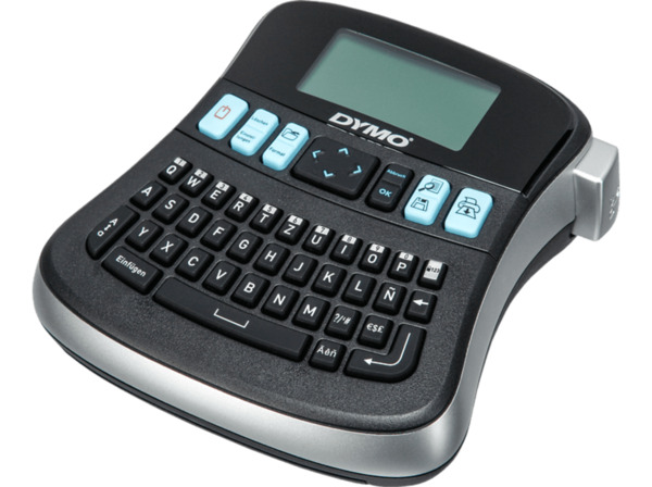 DYMO LabelManager 210 D Mobiles Beschriftungsgerät Schwarz/Silber von