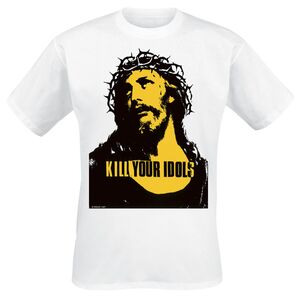 Kill Your Idols  T-Shirt weiß