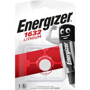 Energizer Knopfzelle Lithium CR 1632 1 Stück