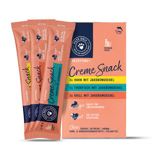 Akzeptanz Creme Snack Multipack - 6 x 15g / Einzelpackung