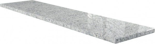 Wigastone Granit-Fensterbank Wigasil forte grau, 17,5 x 3 cm, Länge: max. 275 cm