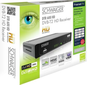 Schwaiger DVB-T2 HD Receiver  Full HD Receiver
