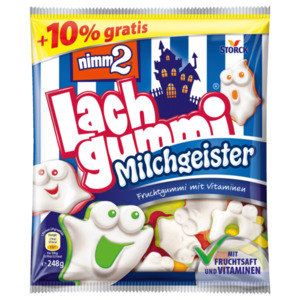 Storck Nimm 2 Milchgeister Lachgummis +10% gratis 248g