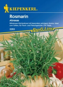Kiepenkerl Rosmarin Abraxas
, 
Rosmarinus officinalis, Inhalt: ca. 50 Pflanzen