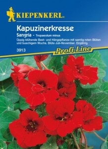 Kiepenkerl Kapuzinerkresse Sangria
, 
Tropaeolum minus, Inhalt: ca. 15 Pflanzen