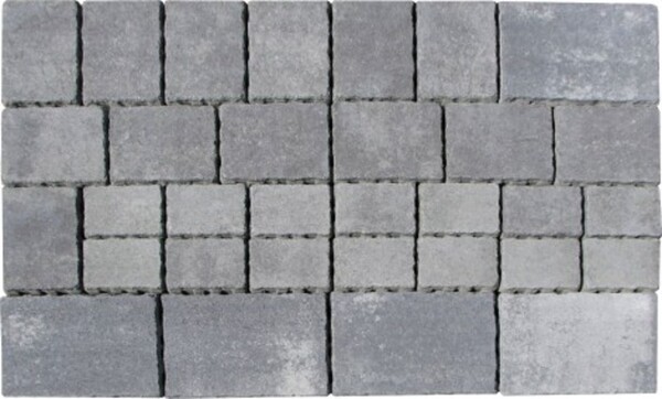 Kann Pflasterstein Encanto Antik 120 x 75 x 6 cm graunuanciert von