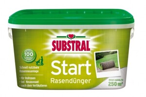 Substral Start-Rasen Dünger f. 250m² 5kg