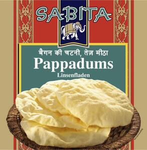 Sabita Pappadums