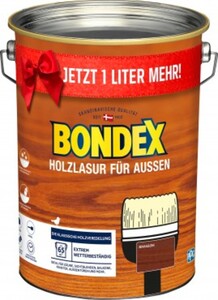 Bondex Holzlasur für Aussen 5 l mahagoni