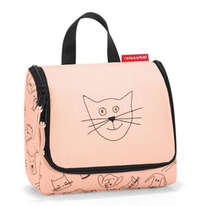 reisenthel Kosmetiktasche TOILETBAG S KIDS Cats and Dogs rose