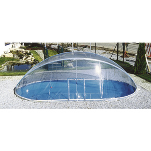 Überdachung »Cabrio Dome«, Breite: 420 cm, Aluminium/Polyvinylchlorid