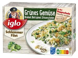 Iglo Schlemmer Filet Grünes Gemüse