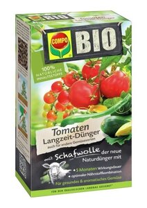 Compo Compo BIO Tomaten Langzeit-Dünger mit Schafwolle 750 g