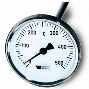 Schneider Thermometer 0° C - 500° C Edelstahl für Woody Backes