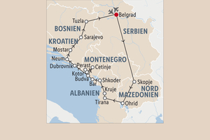 Balkan - Große Rundreise