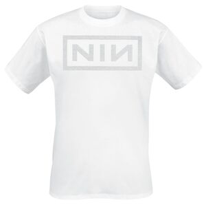 Nine Inch Nails Classic Logo T-Shirt weiß