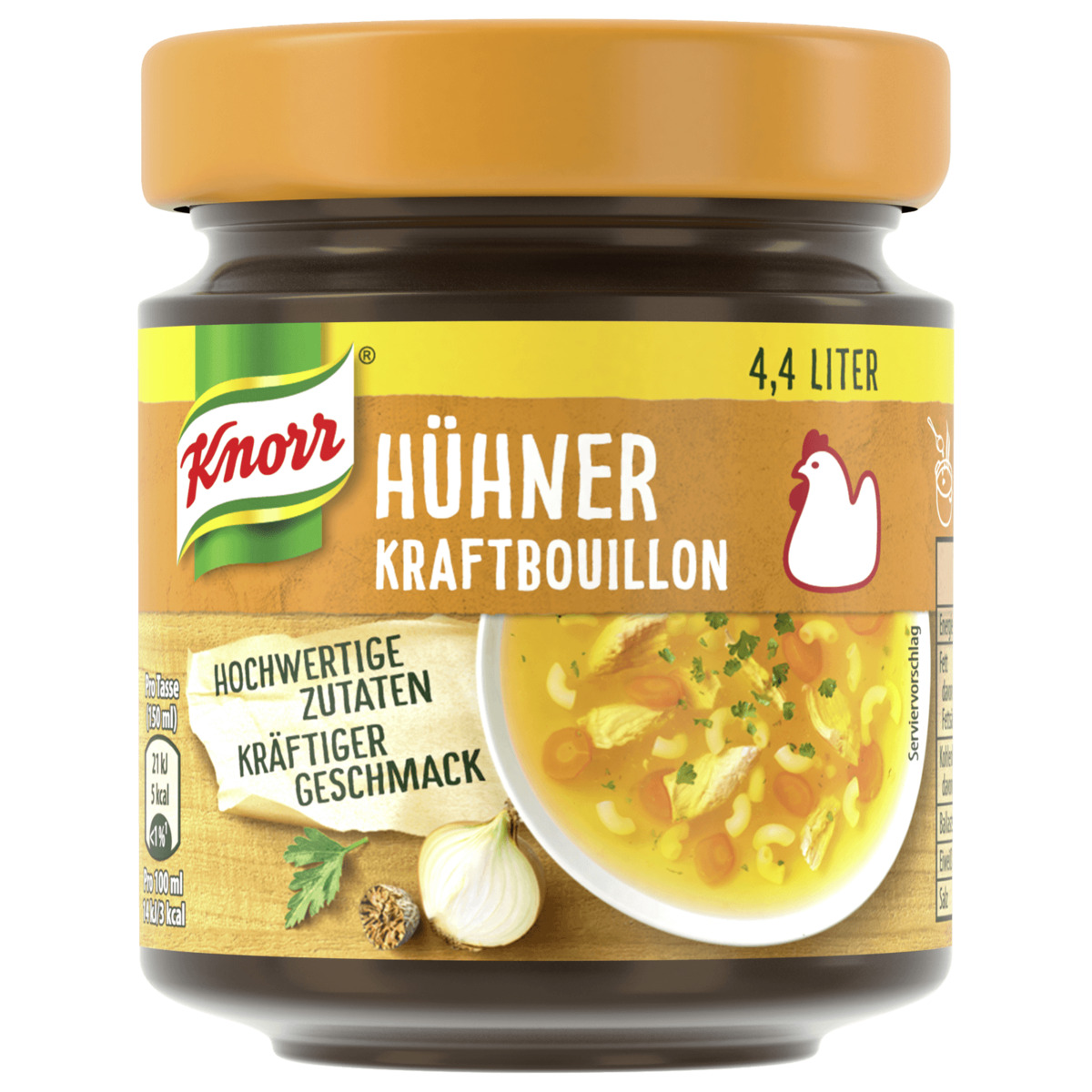 Knorr Hühner Kraftbouillon 4,4l von REWE ansehen!