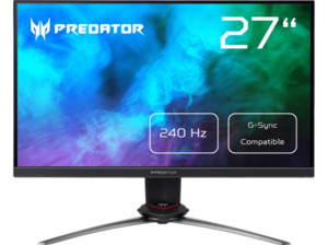 ACER XB273GX 27 Zoll Full-HD Gaming Monitor (1 ms Reaktionszeit, 240 Hz)