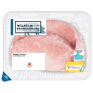 Wilhelm Brandenburg Schweine-Schnitzel ca. 360g, 2 Stück