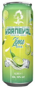 Karneval Lime Soda 0,33L