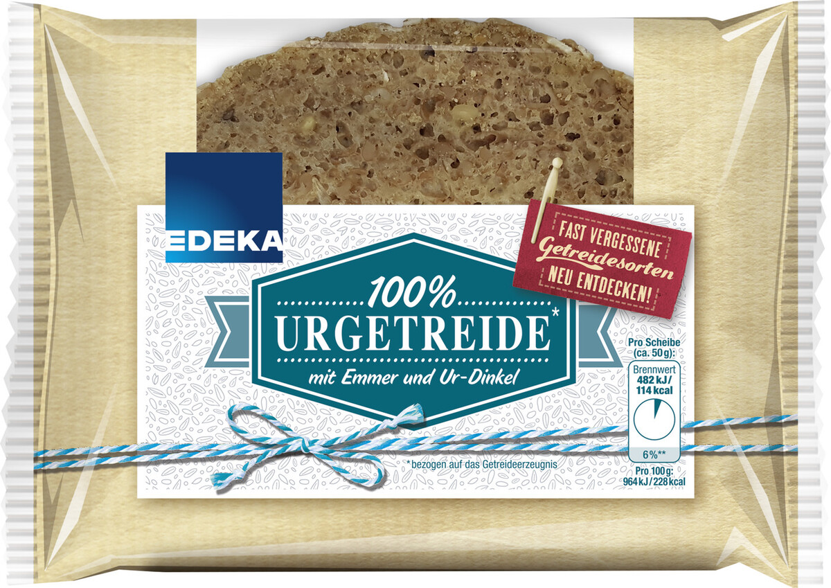 EDEKA Urgetreide Brot 350G von Edeka24 für 2,19 € ansehen!