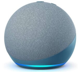 Echo Dot (4. Generation) blau Streaming-Lautsprecher