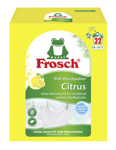 Frosch Voll-Waschpulver Citrus 1,45KG 22WL