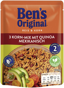 Ben's Original Reis & Korn 3-Korn-Mix mit Quinoa mexikanisch 220G