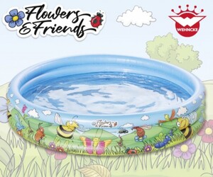 Happy People Flowers & Friends Pool 122 x 25 cm