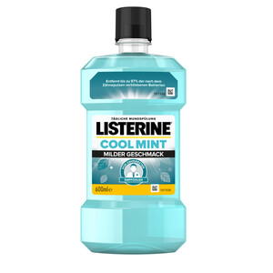 Listerine Cool Mint Milder Geschmack Mundspülung 600ML