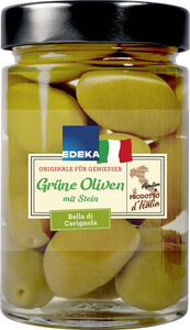 Edeka Grüne Oliven mit Stein 290G