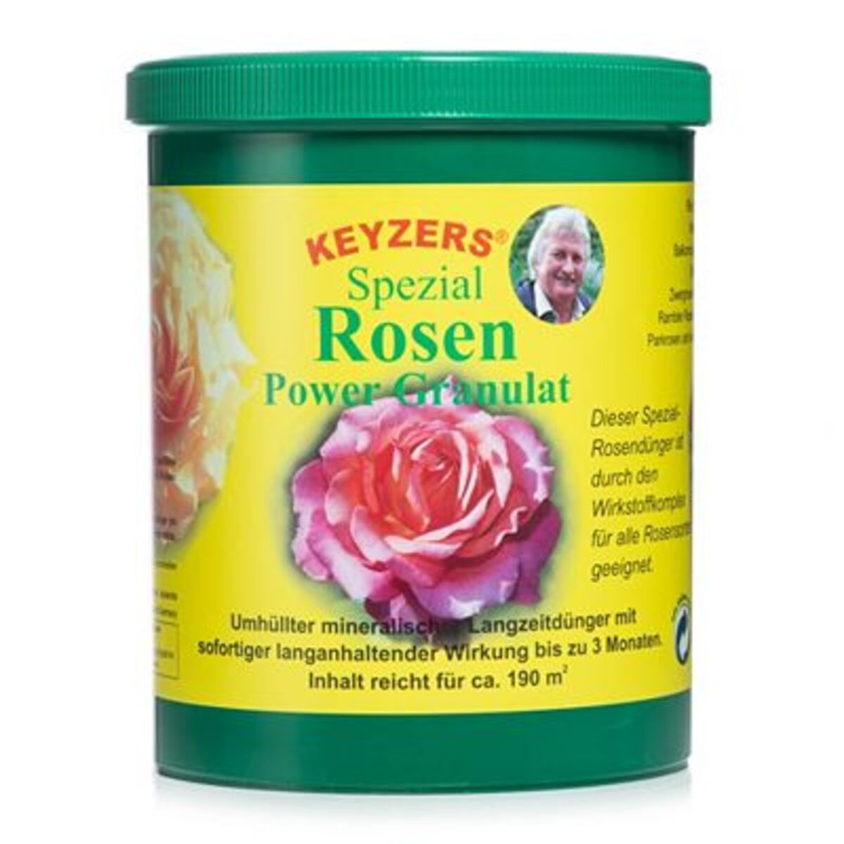 KEYZERS® Spezialdünger für Rosen Power Granulat 1,3kg Dose von QVC für