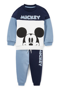 C&A Micky Maus-Baby-Outfit-2 teilig, Blau, Größe: 62