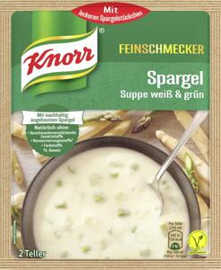 Knorr Feinschmecker Spargel weiß & grün Cremesuppe