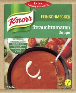 Knorr Feinschmecker Strauchtomaten Suppe