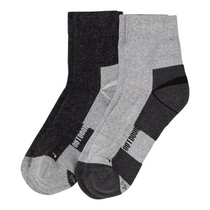 Herren-Outdoor-Socken, 2er-Pack