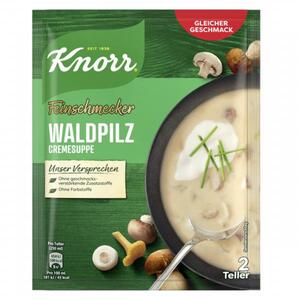 Knorr Feinschmecker Waldpilz Cremesuppe