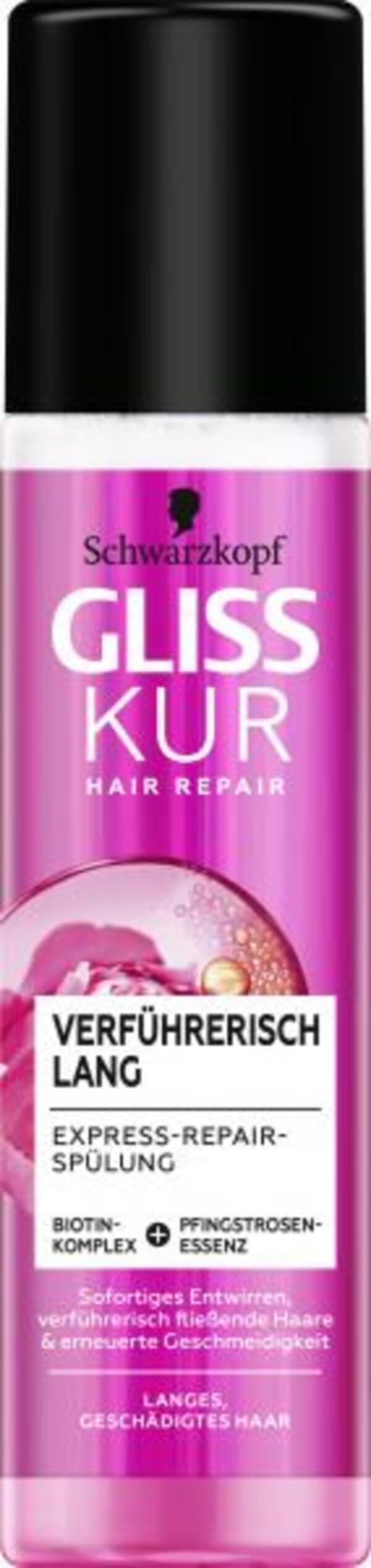 Schwarzkopf Gliss Kur Express Repair Spülung Verführerisch Lang Von Mytimede Für 369 € Ansehen 8351