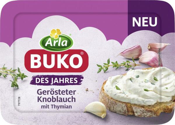 Arla Buko des Jahres Gerösteter Knoblauch Frischkäse
