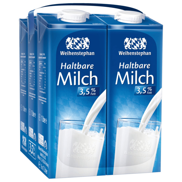 Weihenstephan H-Milch 3,5% 6x1l