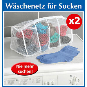 Socken-Wäschenetz im 2er-Pack