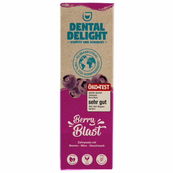 Dental Delight Zahnpasta Berry Blast von Motatos ansehen!