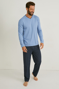 Größe: 92 Pyjama-2 teilig C&A Herren Kleidung Nachtwäsche Schlafanzüge 