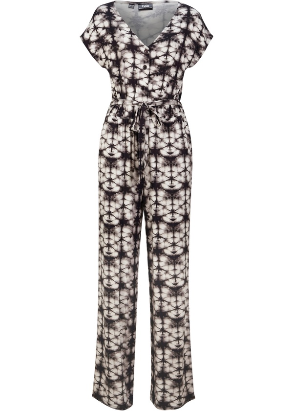 JerseyJumpsuit, Kurzarm von Bonprix für 28,99 € ansehen!