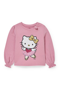 C&A Hello Kitty-Langarmshirt, Rosa, Größe: 92