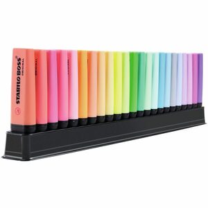 STABILO Marker »Textmarker BOSS ORIGINAL, 23 Farben im Tischset«