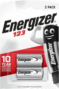 Energizer »2 Stk Lithium Foto 123« Batterie, (3 V)