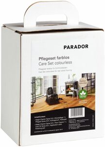 PARADOR »farblos Parkett« Bodenpflegemittel (Set, 5 St), für Echtholzböden